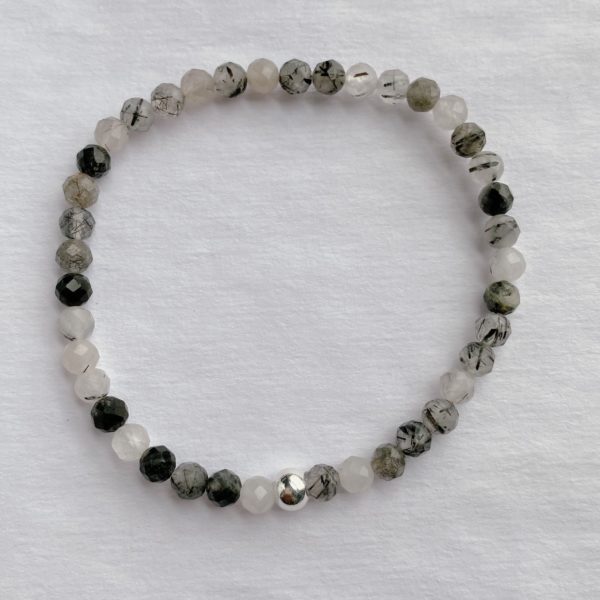 Natural Blue Moonstone mini bracelet - Image 2